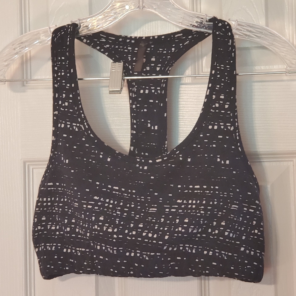 Threads 4 Thought - blue sports bra - M